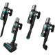 Cecotec Vacuum cleaner | Conga Rockstar 2500 Thunder Pet Flex | Corded operating | 400 W | 33.6 V | Operating time (max) 65 min | Black/Blue