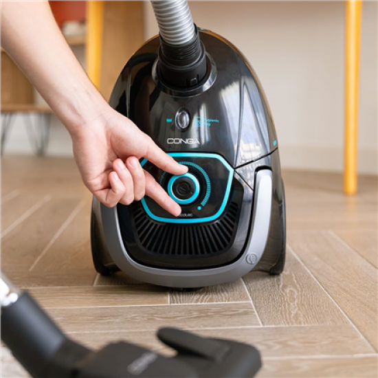 Cecotec Vacuum cleaner | Conga Powerbag 2500 Plus | Bagged | Dust capacity 2.5 L | Power 850 W | Black