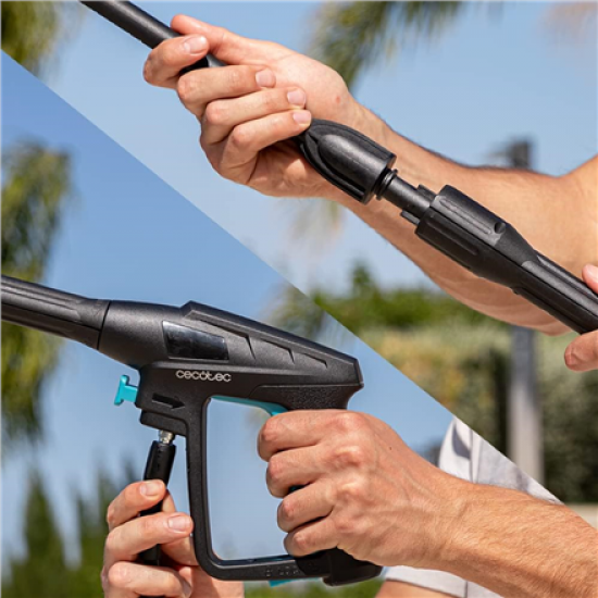 Cecotec Pressure washer | HydroBoost 1600 Car&Garden | Corded operating | Washing function | 1600 W | 220-240 V | Black/Grey