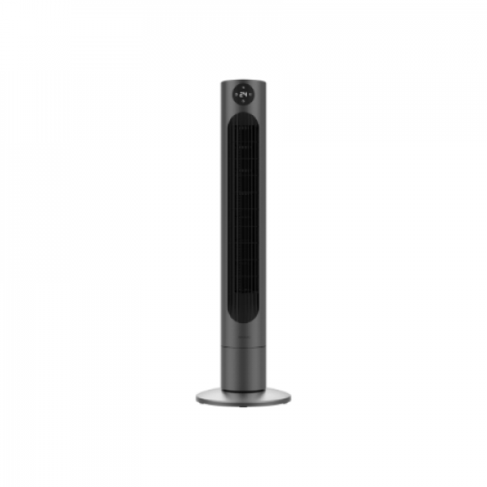 Cecotec EnergySilence 800 Skyline Smart | Tower Fan | Stand Fan | 60 W | Diameter 27 cm | Number of speeds 3 | Oscillation | Remote control | Black/Grey