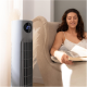 Cecotec EnergySilence 800 Skyline Smart | Tower Fan | Stand Fan | 60 W | Diameter 27 cm | Number of speeds 3 | Oscillation | Remote control | Black/Grey