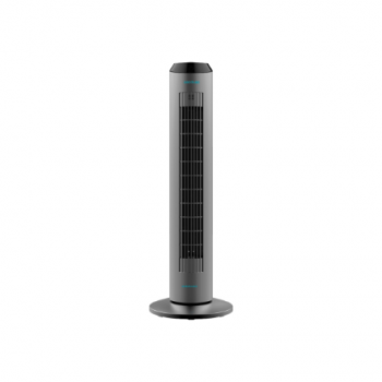 Cecotec EnergySilence 8190 Skyline Ionic | Tower Fan | Stand Fan | 60 W | Diameter 29 cm | Number of speeds 3 | Oscillation | Timer | Remote control | Grey