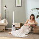 Cecotec EnergySilence 9890 Skyline Bladeless | Tower Fan | Stand Fan | 50 W | Diameter 23 cm | Number of speeds 3 | Oscillation | Timer | Remote control | Grey/White