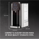 Caso HW 666 Inox | Turbo Hot Water Dispenser | Electric | 2200-2600 W | 2.7 L | Plastic/Stainless Steel | Stainless steel/Black