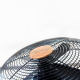 Cecotec EnergySilence 600 WoodDesk | Desktop Fan | Table Fan | 40 W | Diameter 30 cm | Number of speeds 3 | Oscillation | Beige/Black