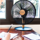 Cecotec EnergySilence 600 WoodDesk | Desktop Fan | Table Fan | 40 W | Diameter 30 cm | Number of speeds 3 | Oscillation | Beige/Black