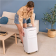 Cecotec Portable Air conditioner | ForceClima 7100 | Number of speeds 2 | White