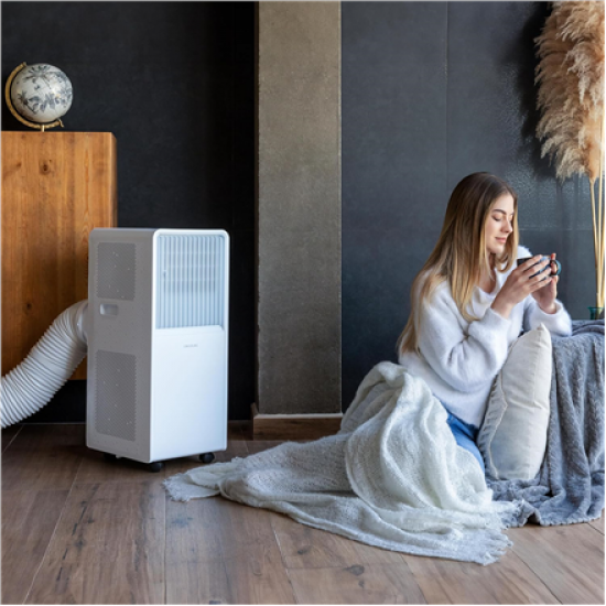 Cecotec Portable Air conditioner | ForceClima 7550 Style Connected | Number of speeds 2 | White