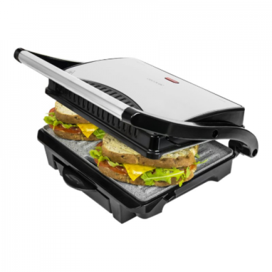 Cecotec Grill | Rock'nGrill 1000 | 1000 W | Electric Grill | Black/Stainless steel
