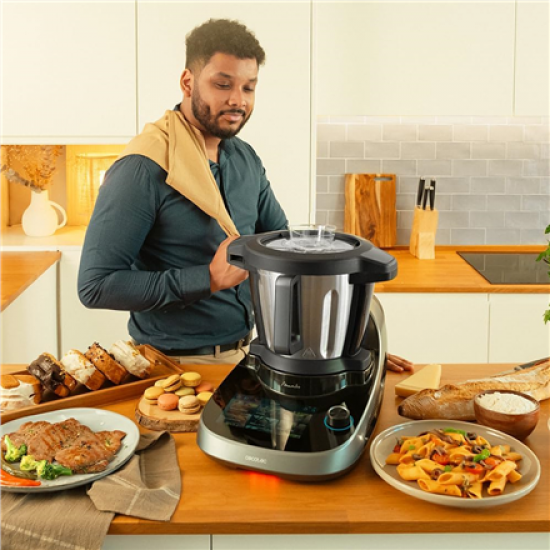 Cecotec Mambo CooKing Victory | Multifunctional Robot | 1700 W | Number of speeds 19 | Bowl capacity 4.5 L | Black/Grey