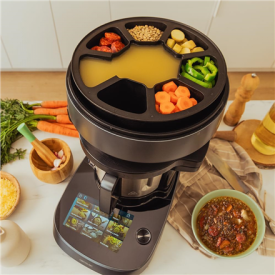 Cecotec Mambo CooKing Victory | Multifunctional Robot | 1700 W | Number of speeds 19 | Bowl capacity 4.5 L | Black/Grey