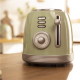 Cecotec Toaster | Toast&Taste 800 Vintage | Power 850 W | Number of slots 2 | Housing material Stainless steel | Light Green