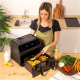 Cecotec Double hot air fryer | Cecofry Advance 9000 Window | Power 2200 W | Capacity 9 L | Black