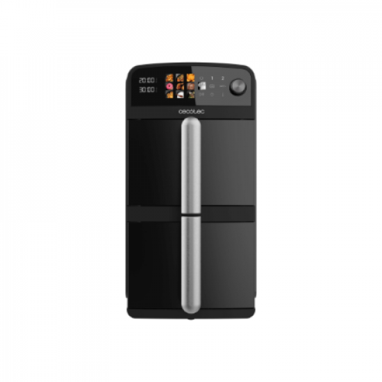 Cecotec Double hot air fryer | Cecofry DuoLevel 10000 | Power 2400 W | Capacity 10 L | Black