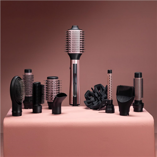 Cecotec Air Brush | CeramicCare 10in1 AirBrush | Ion conditioning | Number of heating levels 3 | 1200 W | Black/Pink