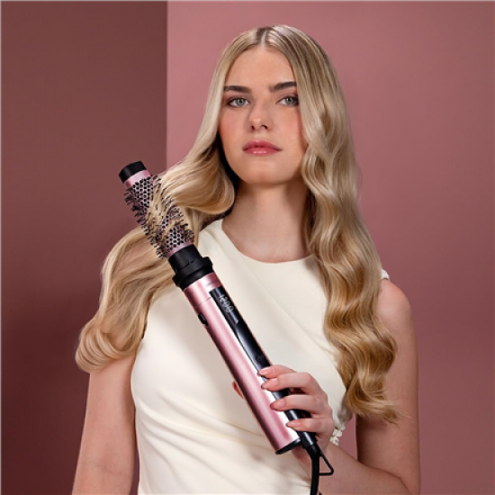 Cecotec Air Brush | CeramicCare 10in1 AirBrush | Ion conditioning | Number of heating levels 3 | 1200 W | Black/Pink