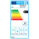Cata Hood GA DUAL 90 BK Width 90cm, Max 805 m³/h, Black