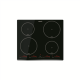 Cata INSB 6430 BK Hob, Induction, Width 59cm, 4 cooking zones, Touch control, Black