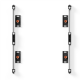 EDBAK ULS2337 UniversalLED System for 2 cabinets 600 x 337.5 | Black