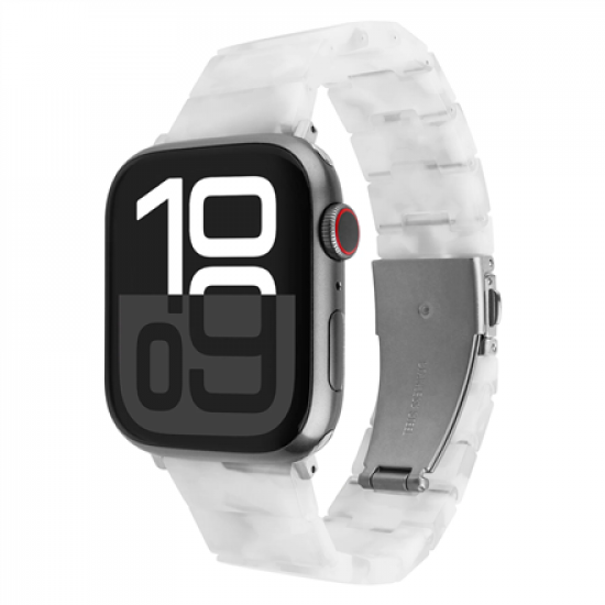 FIXED Resin Strap pro for Apple Watch 38/40/41, Cloud White | Fixed