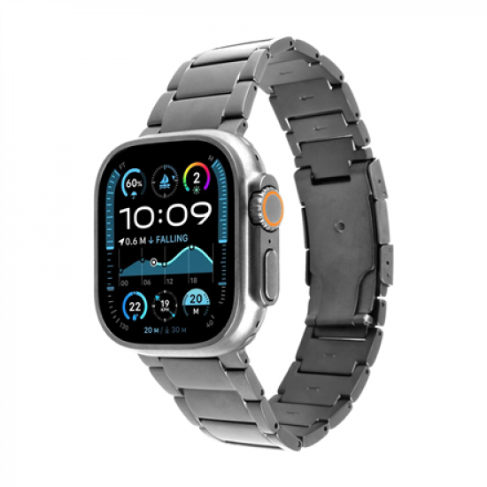 FIXED Titanium Strap pro for Apple Watch 44/45/46/49, Natural Titan | Fixed