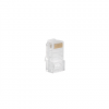 Lanberg Plug RJ45 CAT.5E UTP plug 8P8C, 100 pcs | PLU-5000 | Transparent