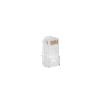 Lanberg Plug RJ45 CAT.5E UTP plug 8P8C, 100 pcs | PLU-5000 | Transparent