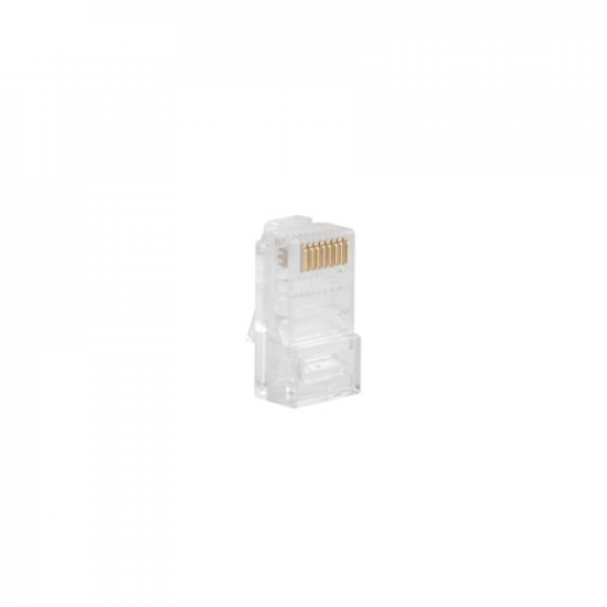 Lanberg Plug RJ45 CAT.5E UTP plug 8P8C, 100 pcs | PLU-5000 | Transparent
