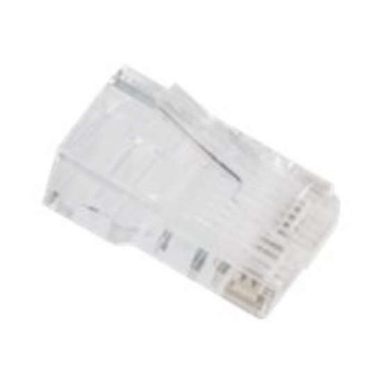 Lanberg Plug RJ45 CAT.5E UTP plug 8P8C, 100 pcs | PLU-5000 | Transparent