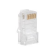 Lanberg Plug RJ45 CAT.5E UTP plug 8P8C, 100 pcs | PLU-5000 | Transparent