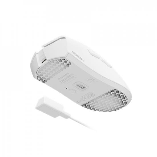 Genesis Gaming Mouse | Zircon 880 Pro 8k | Wireless | 2.4GHz, Bluetooth | White