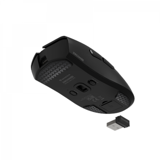 Genesis Zircon 880 Gaming Mouse, 12000DPI, Wireless, Black