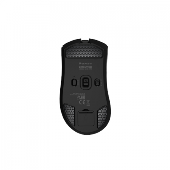 Genesis Zircon 880 Gaming Mouse, 12000DPI, Wireless, Black