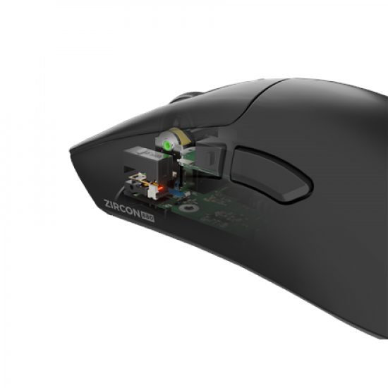 Genesis Zircon 880 Gaming Mouse, 12000DPI, Wireless, Black