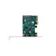 Lanberg PCI-Express X1 Card to 2X USB-C 3.2 GEN 2X1 Low profile | PCE-UC3-002