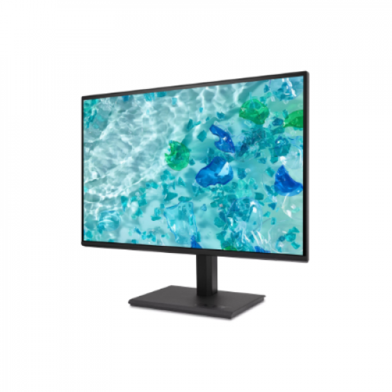 Acer Vero B247Y Series Monitor 60cm 23.8'' FHD ZeroFrame IPS 120Hz 16:9 4ms(GTG) 250nits VGA HDMI DP MM Audio In/Out AdaptiveSync EU Black | Acer