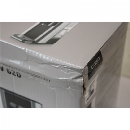 SALE OUT. Caso Turbo hot water dispenser | HW 620 | Water Dispenser | 2600 W | 2.5 L | Plastic/Stainless Steel | Black/Stainless Steel | DAMAGED  PACKAGING