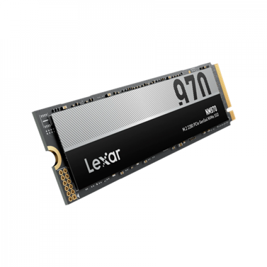 Lexar NM970 M.2 2280 PCle Gen 4x4 NVMe SSD 512GB | Lexar