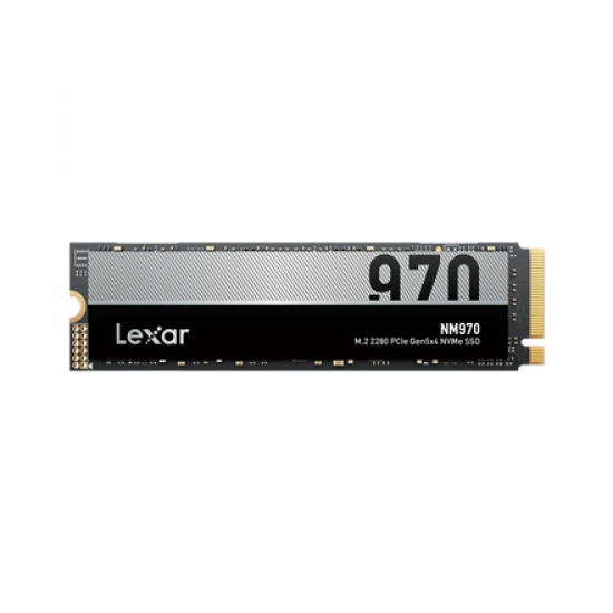 Lexar SSD | NM970 | 1000 GB | SSD form factor M.2 2280 | Solid-state drive interface PCIe Gen 5X4 | Read speed 11000 MB/s | Write speed 10000 MB/s