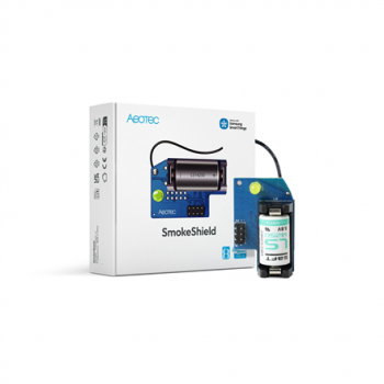 Aeotec SmokeShield Z Wave 800 Series for Ei Smoke & Heat Detectors Ei650W, Ei650iW, Ei630W and Ei630 Kit | AEOTEC