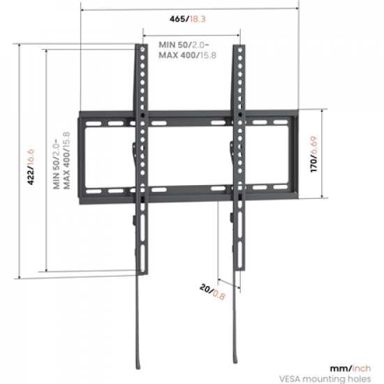 Vogels UP 4003 Fixed mount M