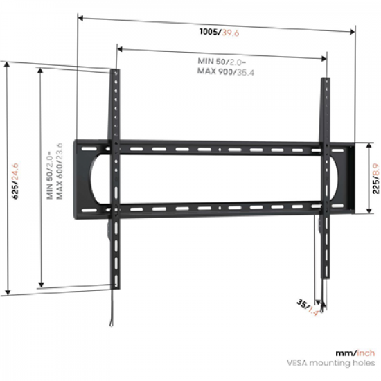 Vogels UP 9003 Fixed mount XXL