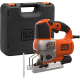 Black&Decker Jigsaw BES610K-QS 650W Pendulum In Kitbox