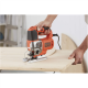 Black&Decker Jigsaw BES610K-QS 650W Pendulum In Kitbox