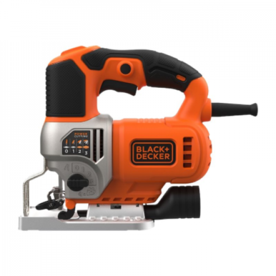 Black&Decker Jigsaw BES610K-QS 650W Pendulum In Kitbox