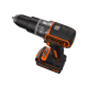Black&Decker Hammer Drill BL188K-QW 18V BL 1Batt 400mA Kitbox