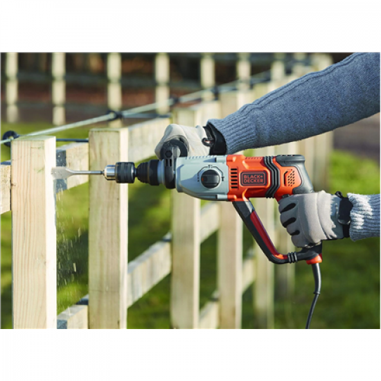 Black&Decker Hammer Drill BEHS02K-QS 800W SDS+ , Kit Box