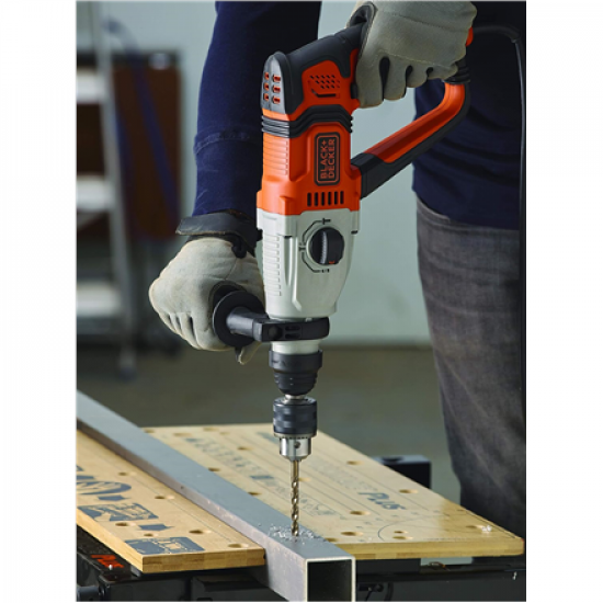 Black&Decker Hammer Drill BEHS02K-QS 800W SDS+ , Kit Box