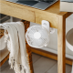 Adler Rechargeable fan with clip | AD 7335 | Table Fan | 6 W | Diameter 12.7 cm | Number of speeds 3 | Oscillation | White