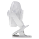 Adler Rechargeable fan with clip | AD 7335 | Table Fan | 6 W | Diameter 12.7 cm | Number of speeds 3 | Oscillation | White